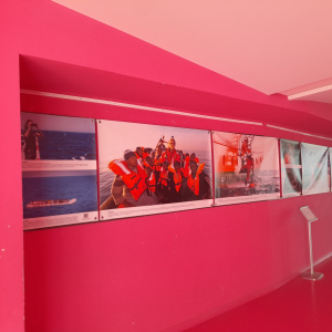 L'exposition dans le hall