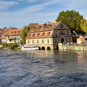 Ballade dans Bamberg (jeudi 17/10) - La rivière Regnitz