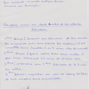 Recette « hérissonesque » de Maël