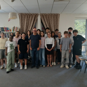 Christophe et le deuxième groupe