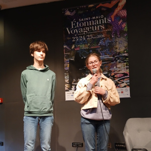Coline et Noé présentent la classe de 4F