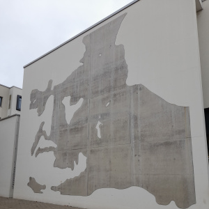 Clavius sur un mur du Gymnasium (mardi 15/10) - Le voyez-vous ?